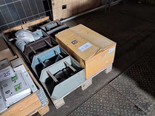   Palette mit Rohrbögen CLIVA - VIGOUR