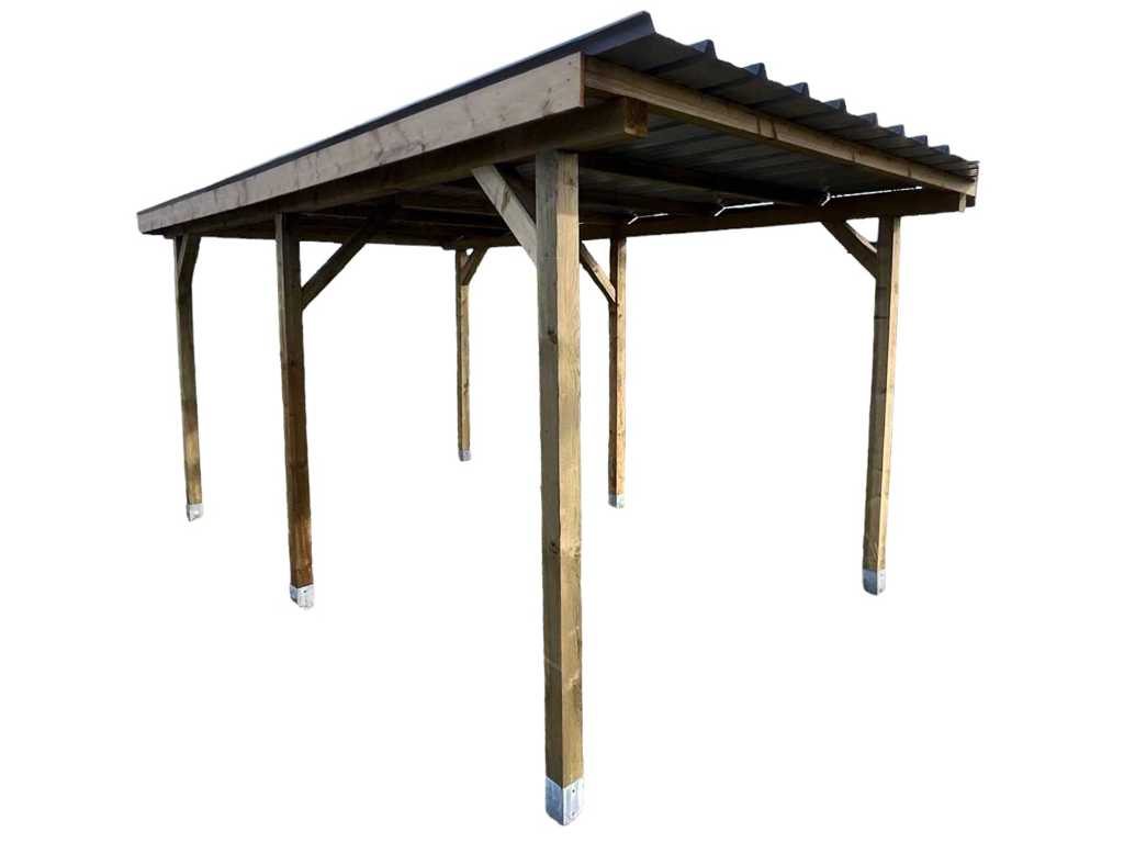 Freestanding carport / canopy 1000x400x247 cm
