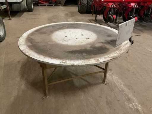Tavolo di ispezione ø 1500 mm
