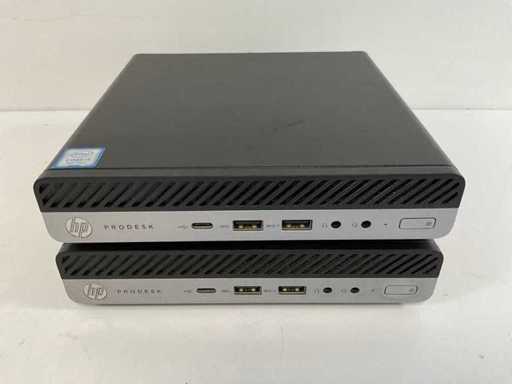 HP EliteDesk 600 G5, Core(TM) i5 9th Gen, 8 GB RAM, 512 GB NVMe Mini desktopuri (2x)