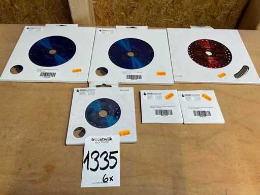 Lame da taglio diamantato (6x)