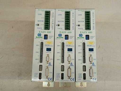 ELCOM srl / FACOS - FACOS EASY600 R04 servodrive brushless - Amplificatori servo - 2011 (3x)