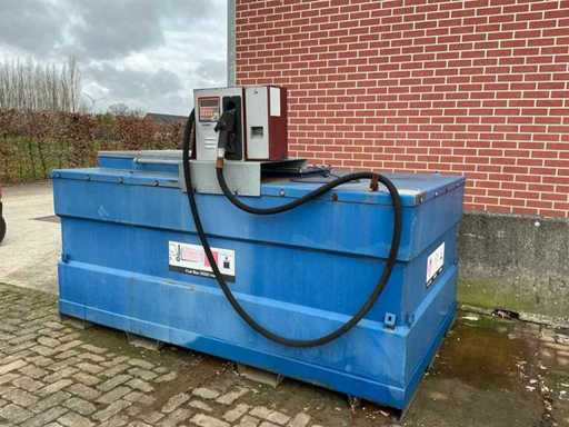 Équipement de la station-service à réservoir de stockage De Blesse
