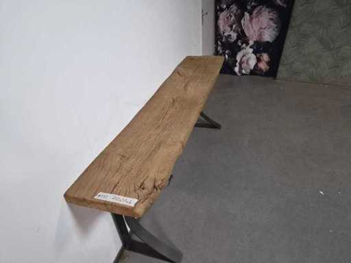 Side table of old oak 