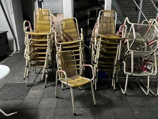 Sedie da terrazza vintage (24x)