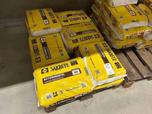 Sakrete Construction C20/25 Concrete mortar 25kg. (13x)