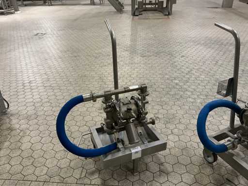 Verderair VA-H25SS RVS diafragmapomp