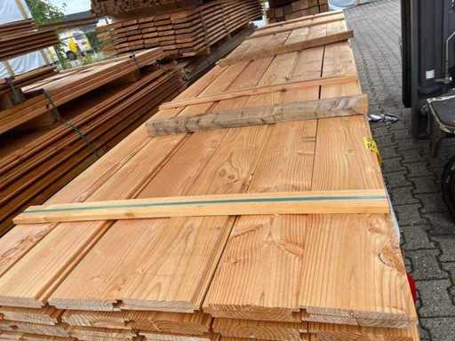 Rabais en bois à colombages Douglas 5000x190x18mm (84x)