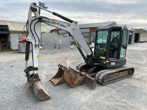 2017 Bobcat E50 – koparka gąsienicowa