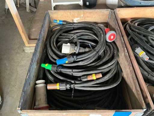 Partij krachtstroom & Powerlock kabel