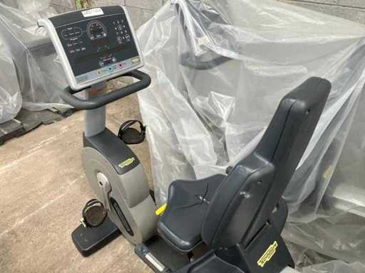 TECHNOGYM - Excite Recline 700 SP - Silver - Recumbent Bike