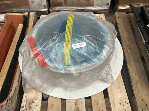Lichtkoepel rond 60cm bolvormig
