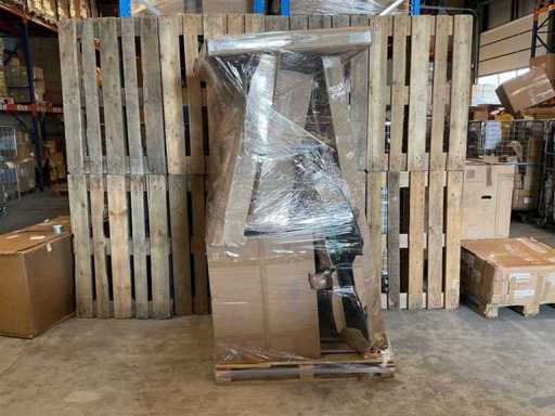 Pallet retour goederen 