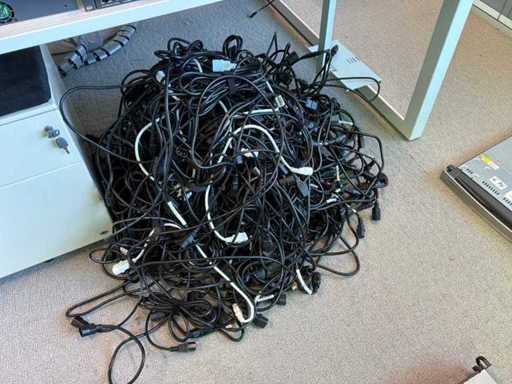 Verlengstukken van de stroomkabel