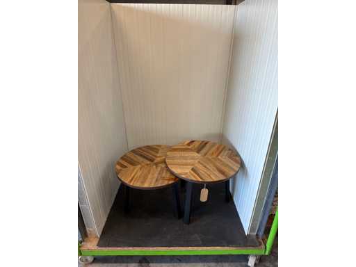 Table d’appoint en os hollandais