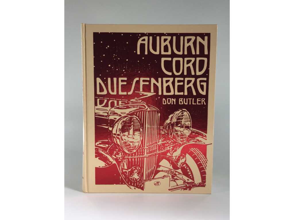 Auburn Cord Duesenberg autorstwa Dona Buttlera/Książka tematyczna samochodu