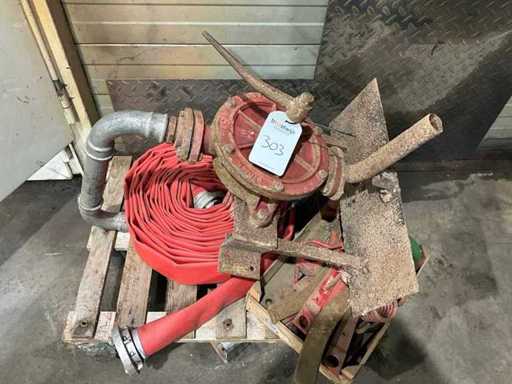 Manual Water Pump + Transport Hose