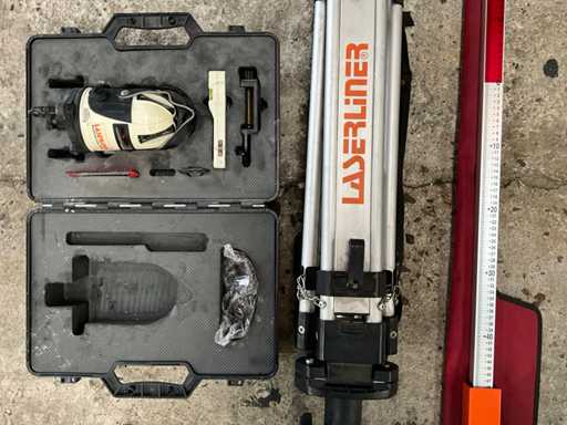Laserliner 4P RX Construction laser with tripod