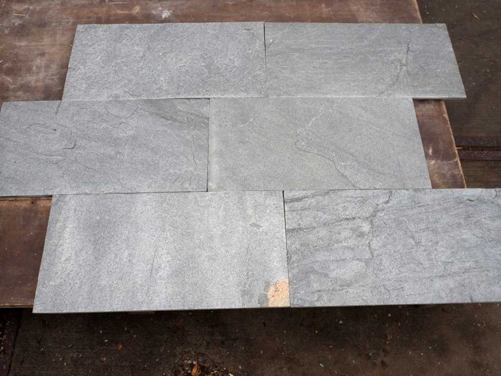 Piastrelle per interni in pietra naturale 23m²