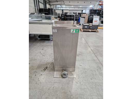 Vrijstaande roestvrijstalen handkom