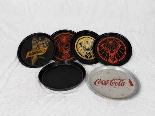 Vassoi da servire – Jägermeister, Coca-Cola & Schweppes (6 volte)