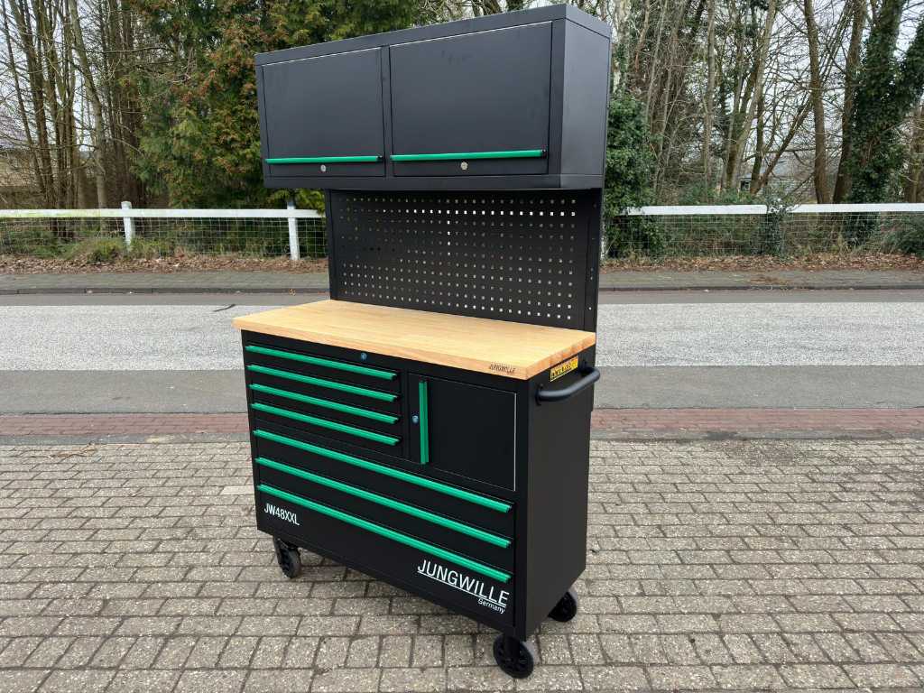 Jungwille JW48XXL filled tool trolley