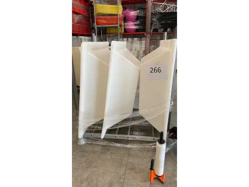 SLIDE - BENCH POT - Pots (3x)