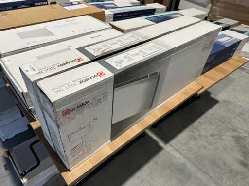 Glamox - 1000W - Elektrische convector warmtepaneel (2x)