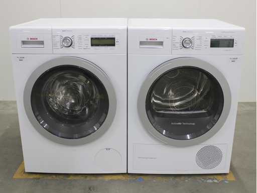 Bosch HomeProfessional pralka i Bosch HomeProfessional SelfCleaning Dryer kondensatorowy