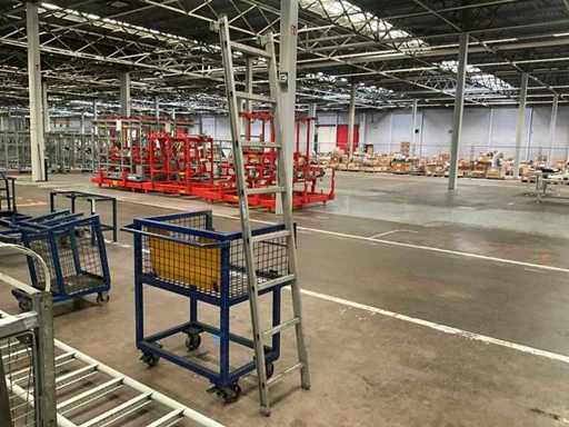 HACA 8005/08 Alu lean-to ladder