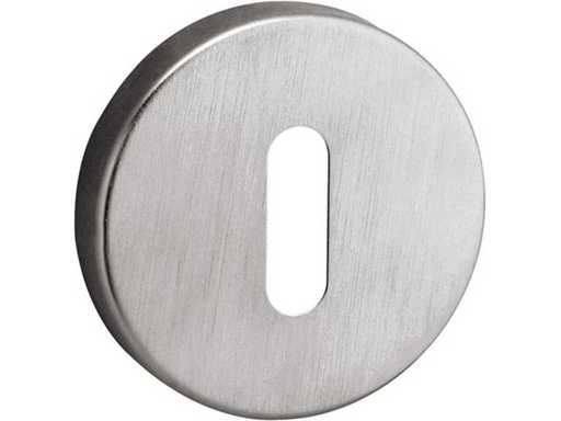 KV0120 Rosetta a cilindro in acciaio inox opaco rotondo resistente ai clic