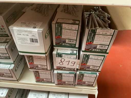 9 boxes of blow plugs