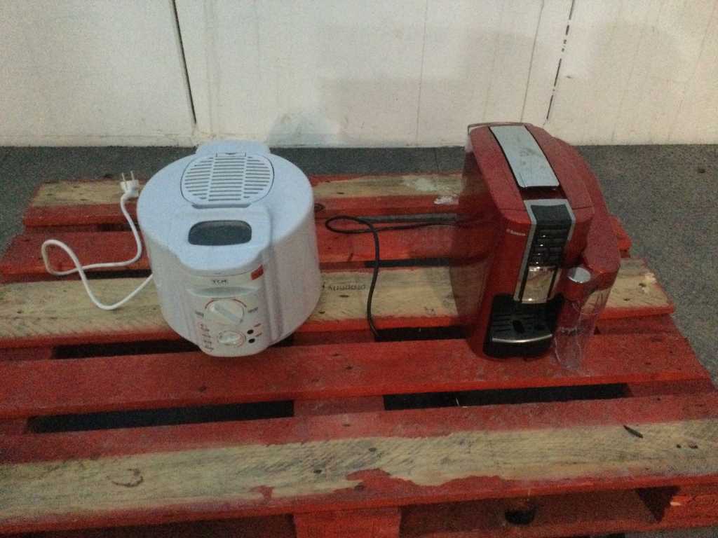TCM/saeco Deep Fat Fryer and Coffee Machine
