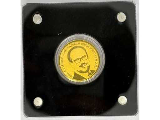 Gold 999 (1/1000 oz) – "Chancellor and President of the Republic of Austria – Alexander Van der Bellen" – Austria – 16 mm