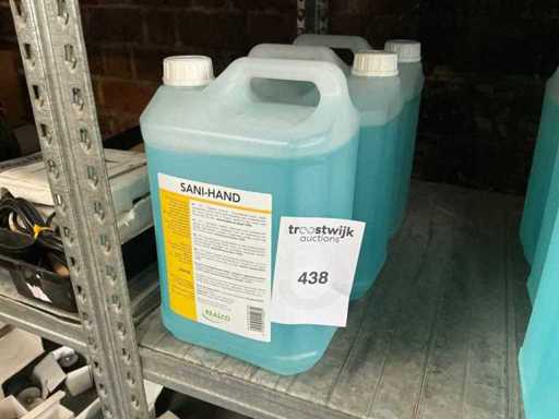 Sani-Gel hydroalcoolique 5L (3x)