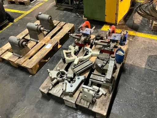 Série de divers accessoires mécaniques