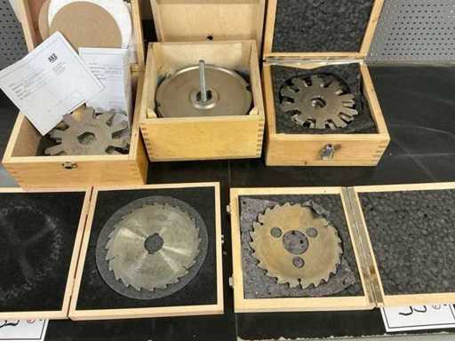 FIWEC/LEUCO Post DP Milling Cutters/Milling Discs (5x)