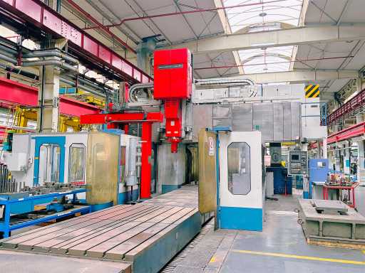 WALDRICH MC 2500 Portal milling machine with changing table - 1998