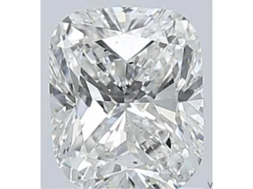 Diamond 1.00 carat cushion shape diamond certified