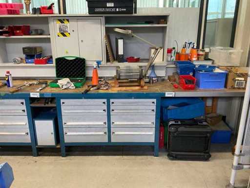 Workbench, solid, without contents