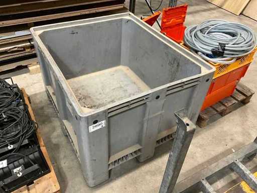 Estable de caja de plástico 120x100x80 LxWxH