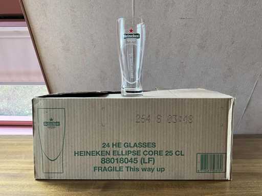 Heineken - Ellips Core 25 cl - Lot de pahare de bere în cutie
