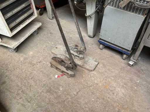 Handmatige plaatscharen (2x)