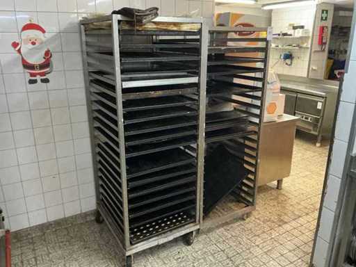 Carrello a scaffale (2x)