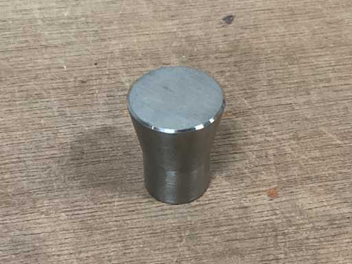 Siro 2275-16N1 cabinet knob stainless steel, 16 mm (36x)