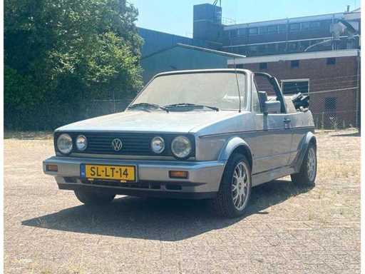 Volkswagen - Golf Cabriolet - 1,6 GLS QUARTETT - VOITURE BARNFIND - 1988