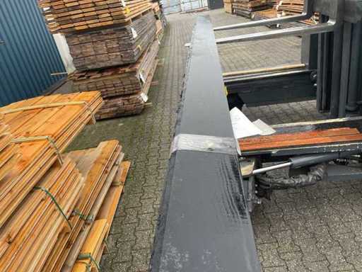 Douglas Zweeds Rabat Zwart Gecoat 5000x190x26mm (4x)