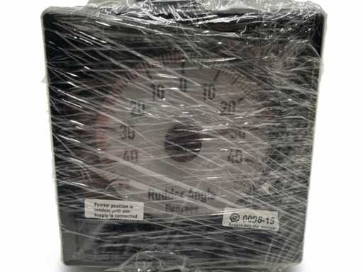 Affichage de l’angle de gouvernail Deif XL96 35-0-35