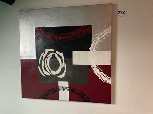 Decoratieve kader/canvas (3x)
