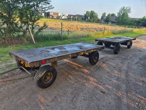 zwaarlastwagen transportkar (2x)